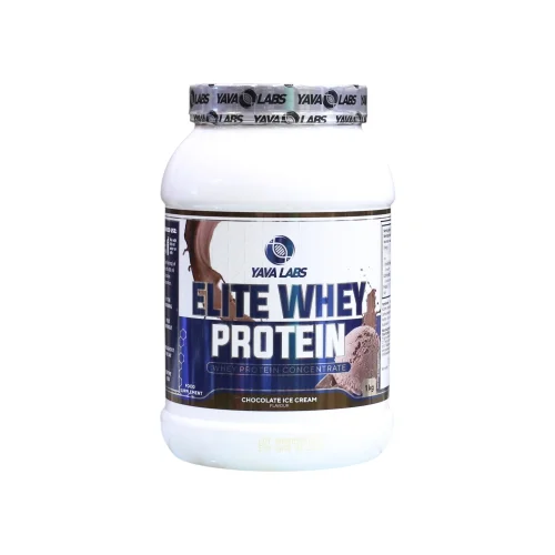 واي بروتين إليت Yava Labs Elite Whey Protein – آيس كريم شوكولاتة (1kg)