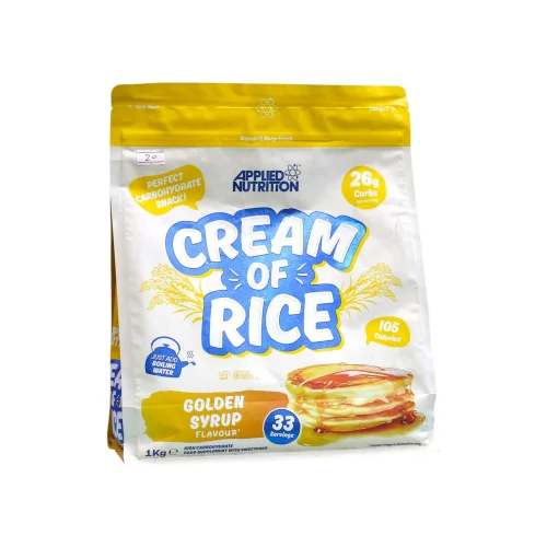 أبلايد نيوترشن كريمة الأرز Applied Nutrition Cream of Rice – جولدن سيرب (1Kg)