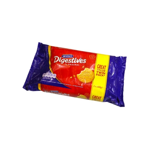 بسكويت دايجستف الاصلي ماكفيتيز McVitie's Digestives The Original (Twin Pack - 2x360g)