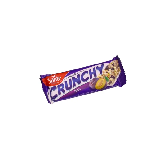بار موسلي مقرمش بنكهة الخوخ سنتي Sante Crunchy Muesli Bar – Plum