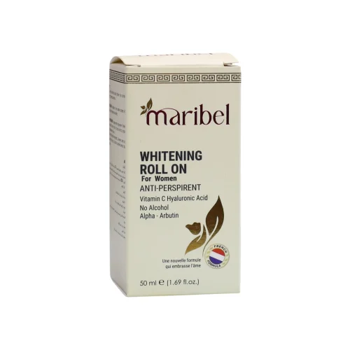 مزيل عرق ومثبط للتعرق للتفتيح للنساء ماريبيل Maribel Whitening Roll On For Women