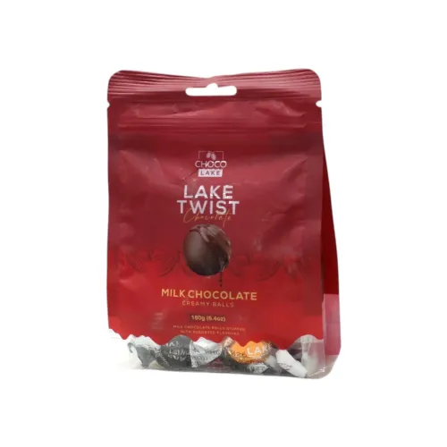 كرات شوكولاتة الحليب ليك تويست بنكهات متنوعة شوكلت ليك Choco Lake – 180g