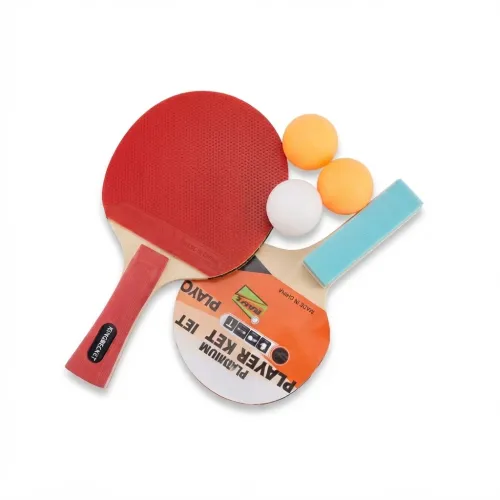 مجموعة مضارب وكرات تنس الطاولة "كينج بيكت" (Kingbecket Table Tennis Set)