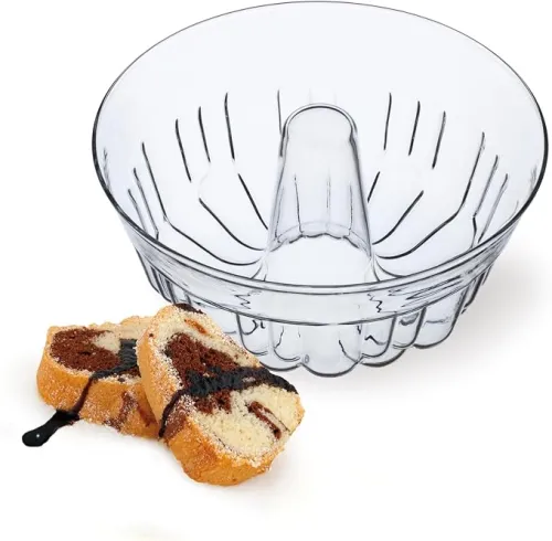 قالب كيك زجاجي مانع للالتصاق ومقاوم للحرارة (Gugelhupf / Bundt Pan) من سيماكس - Simax