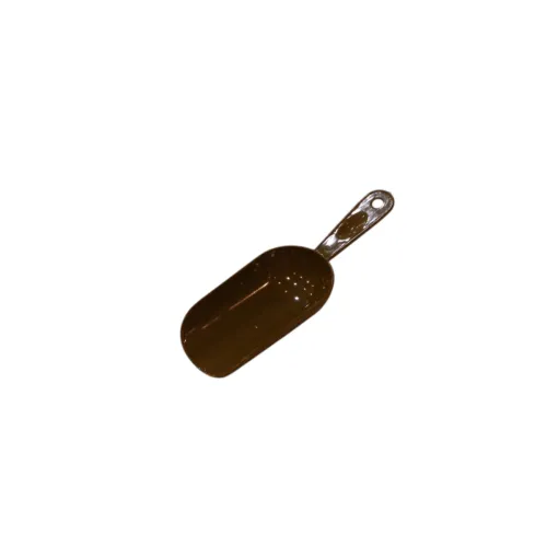 مجرفة طعام بلاستيكية لون بني (Brown Plastic Food Scoop)