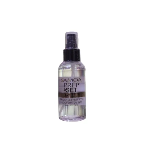 بخاخ تثبيت وتحضير المكياج 3 في 1 SAMOA Prep & Set Setting Spray