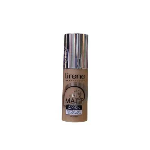كريم أساس مطفي سيتي مات Lirene City Matt Mattifying Foundation (ثبات حتى 16 ساعة)
