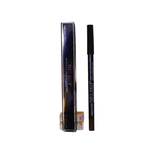 قلم تحديد العيون بارتي كوين أكوا آيز Party Queen Aqua Eyes Waterproof Eyeliner Pencil (وزن 1.2 جرام)  بالرطوبة.