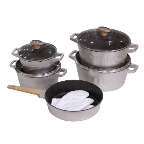 طقم أواني طهي جرانيت أوسف OSFE Granite Cookware Set (متوفر كطقم متكامل أو قطع مفردة)